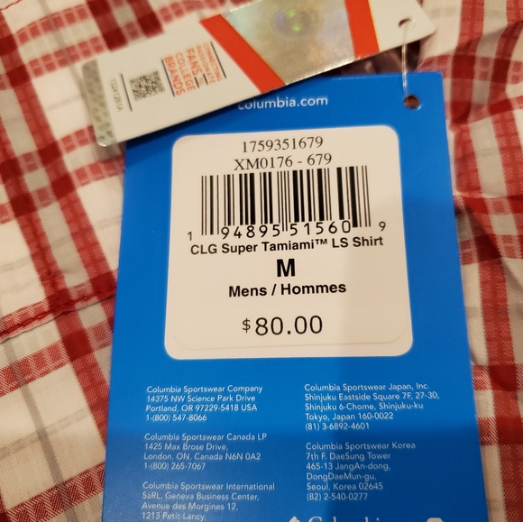 COLUMBIA PFG X ALABAMA CRIMSON TIDE SHIRT MENS - Picture 3 of 3